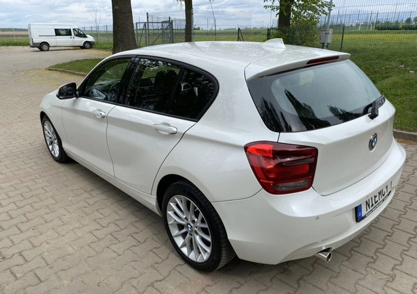 BMW Seria 1 cena 43900 przebieg: 112838, rok produkcji 2014 z Golina małe 742